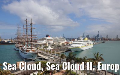 Sea Cloud, Sea Cloud II, Europa 2, Hamburg Las Palmas de Gran Canaria