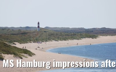 MS Hamburg impressions after List/Sylt departure 26.06.2024