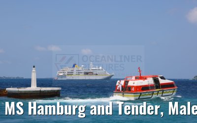 MS Hamburg and Tender, Male, Maldives 25.02.2024