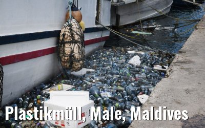Plastikmüll, Male, Maldives