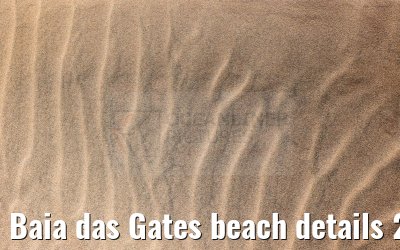 Baia das Gates beach details 20.02.2025