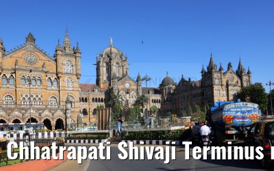 Chhatrapati Shivaji Terminus railway station Mumbai 04.03.2024