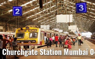 Churchgate Station Mumbai 04.03.2024