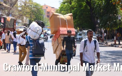 Crawford Municipal Market Mumbai impressions 04.03.2024