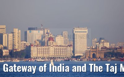 Gateway of India and The Taj Mahal Palace, Mumbai 04.03.2024