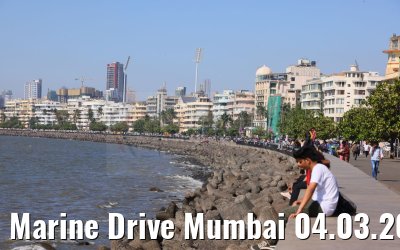 Marine Drive Mumbai 04.03.2024