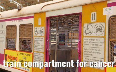 train compartment for cancer patients Mumbai 04.03.2024