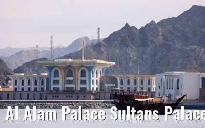 Al Alam Palace Sultans Palace Muscat, Oman 07.03.2024