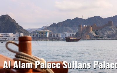 Al Alam Palace Sultans Palace Muscat, Oman 07.03.2024