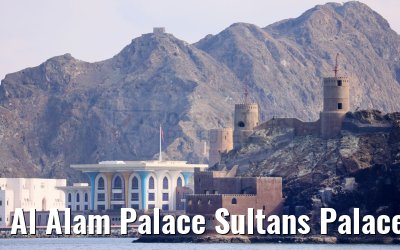 Al Alam Palace Sultans Palace Muscat, Oman 07.03.2024