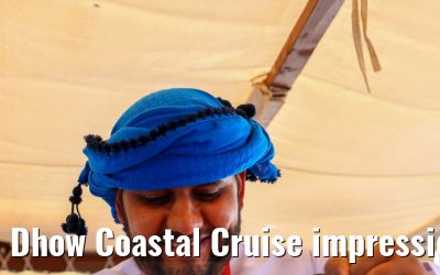 Dhow Coastal Cruise impressions near Muscat, Oman 07.03.2024