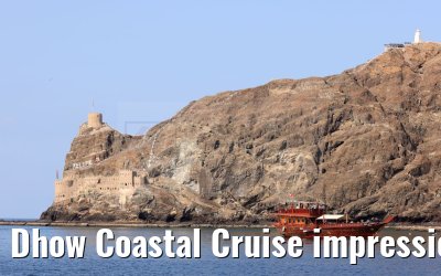 Dhow Coastal Cruise impressions near Muscat, Oman 07.03.2024