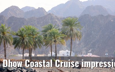 Dhow Coastal Cruise impressions near Muscat, Oman 07.03.2024