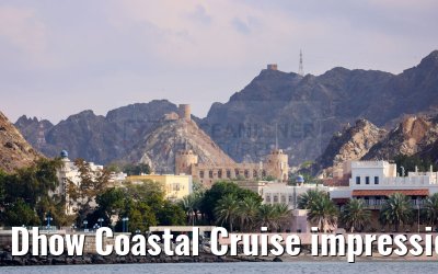 Dhow Coastal Cruise impressions near Muscat, Oman 07.03.2024