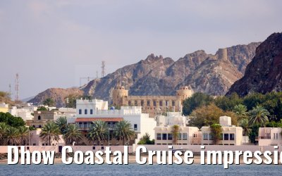 Dhow Coastal Cruise impressions near Muscat, Oman 07.03.2024