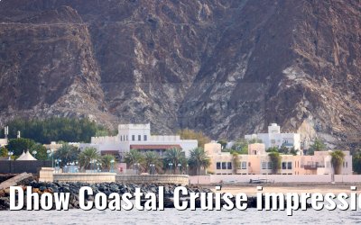 Dhow Coastal Cruise impressions near Muscat, Oman 07.03.2024