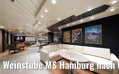 Weinstube MS Hamburg nach Umgestaltung 28.05.2020