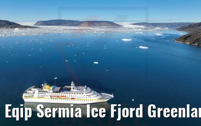 Eqip Sermia Ice Fjord Greenland MS Hamburg 28.08.2022