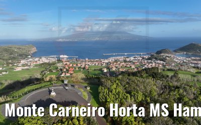 Monte Carneiro Horta MS Hamburg, Insel Pico 22.03.2022