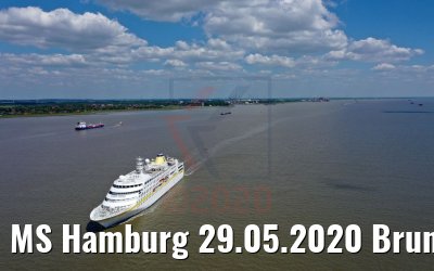 MS Hamburg 29.05.2020 Brunsbuettel