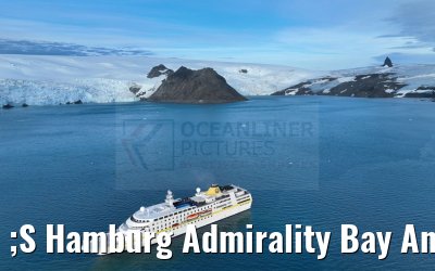 ;S Hamburg Admirality Bay Antarctica 08.01.2023