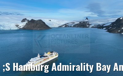 ;S Hamburg Admirality Bay Antarctica 08.01.2023