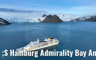 ;S Hamburg Admirality Bay Antarctica 08.01.2023