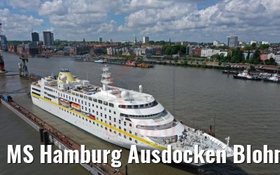 MS Hamburg Ausdocken Blohm+Voss 19.05.2020