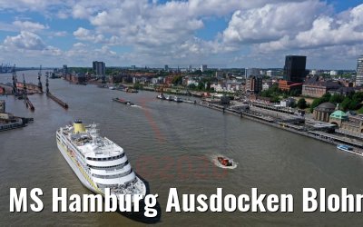 MS Hamburg Ausdocken Blohm+Voss 19.05.2020