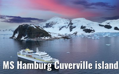 MS Hamburg Cuverville island, Antarctica 23.01.2023