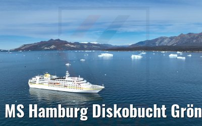 MS Hamburg Diskobucht Grönland 28.08.2022