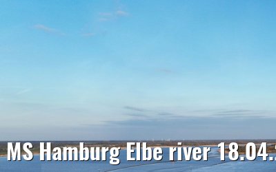 MS Hamburg Elbe river 18.04.2023