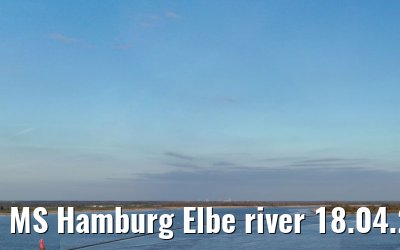 MS Hamburg Elbe river 18.04.2023