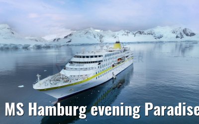MS Hamburg evening Paradise Bay, Antarctica 23.01.2023