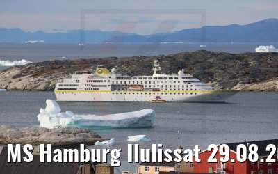 MS Hamburg Ilulissat 29.08.2022