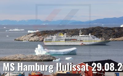 MS Hamburg Ilulissat 29.08.2022