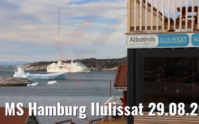 MS Hamburg Ilulissat 29.08.2022
