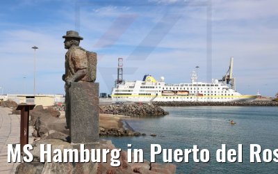 MS Hamburg in Puerto del Rosario 11.03.2022