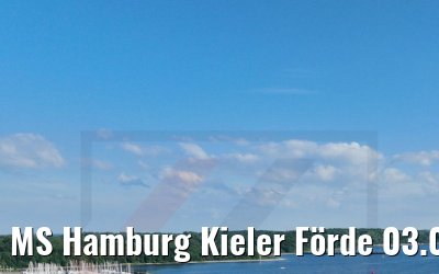 MS Hamburg Kieler Förde 03.06.2022