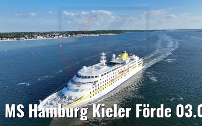 MS Hamburg Kieler Förde 03.06.2022