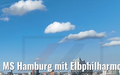 MS Hamburg mit Elbphilharmonie 13.07.2022