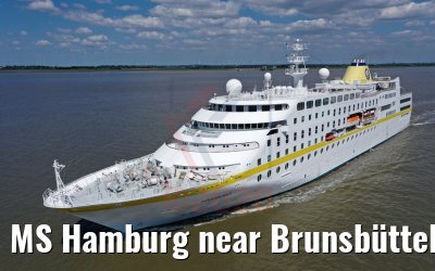 MS Hamburg near Brunsbüttel 29.05.2020