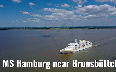 MS Hamburg near Brunsbüttel 29.05.2020