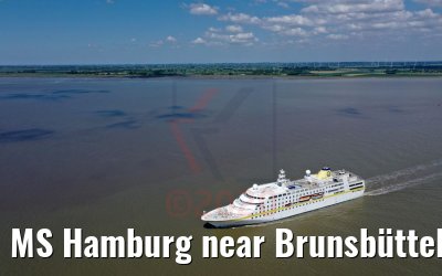 MS Hamburg near Brunsbüttel 29.05.2020