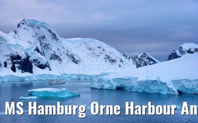 MS Hamburg Orne Harbour Antarctica 22.01.2023