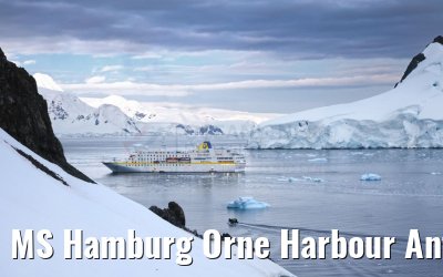 MS Hamburg Orne Harbour Antarctica 22.01.2023