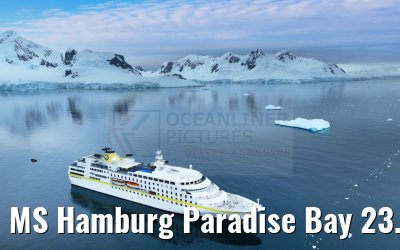 MS Hamburg Paradise Bay 23.01.2023, Antarctica