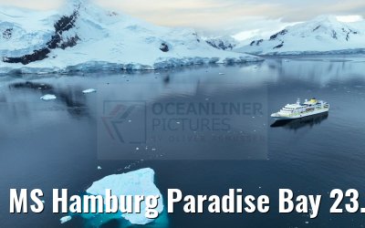 MS Hamburg Paradise Bay 23.01.2023, Antarctica