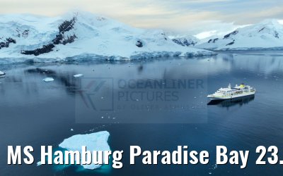 MS Hamburg Paradise Bay 23.01.2023, Antarctica