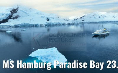 MS Hamburg Paradise Bay 23.01.2023, Antarctica